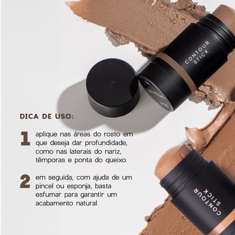 Mini Contorno em Bastão Marrom Médio Contour Stick Medium Océane Edition 6g