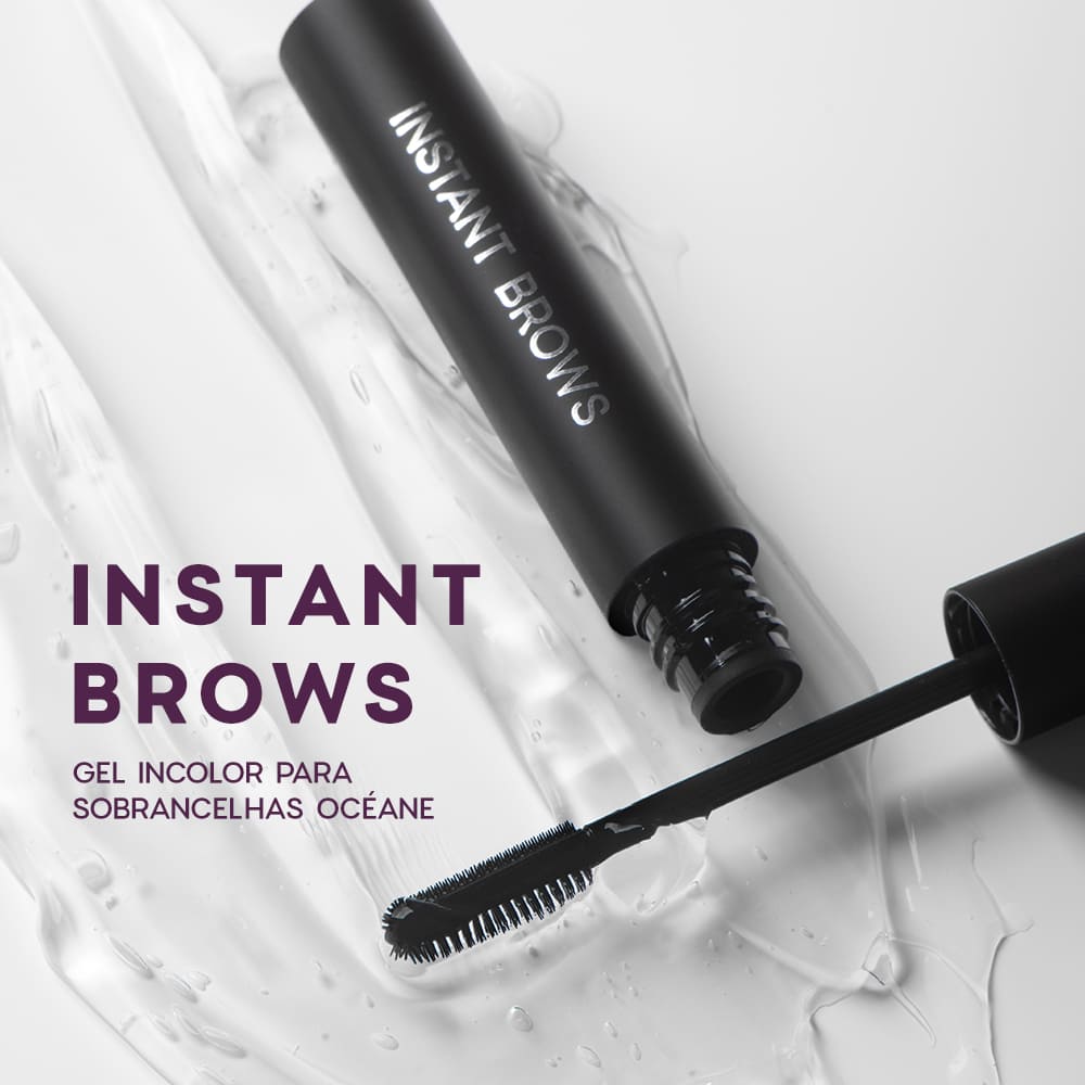 Gel Fixador para Sobrancelhas Incolor  Instant Brows Océane Purple 7g