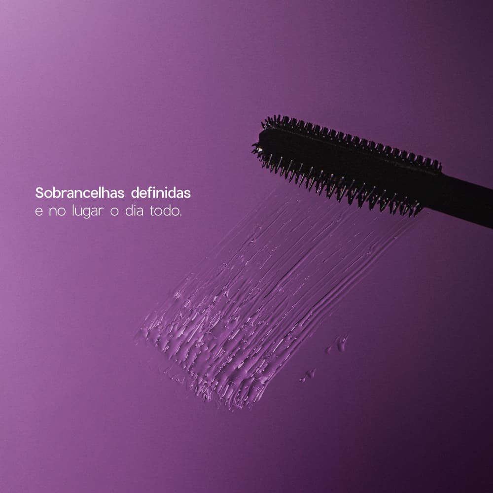 Gel Fixador para Sobrancelhas Incolor  Instant Brows Océane Purple 7g