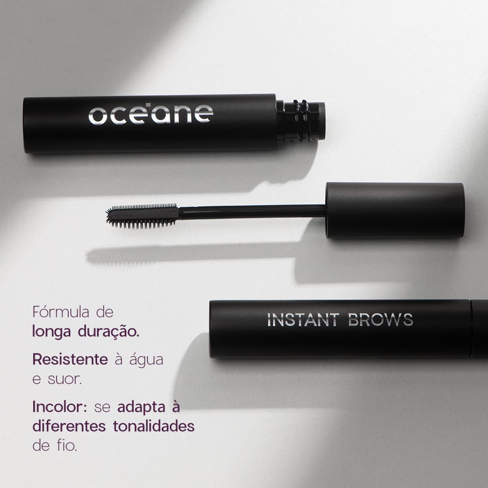 Gel Fixador para Sobrancelhas Incolor  Instant Brows Océane Purple 7g