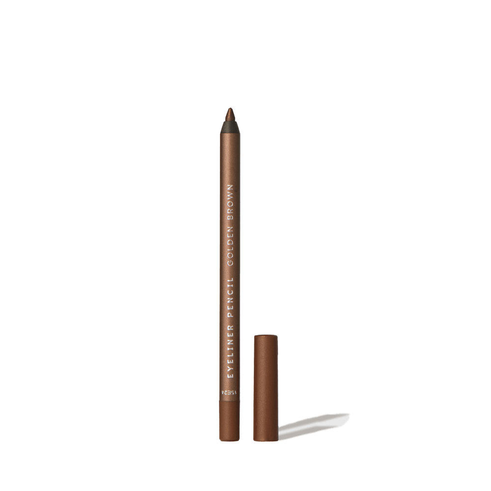 Lápis Para Olhos Marrom  Eyeliner Golden Brown Océane Purple