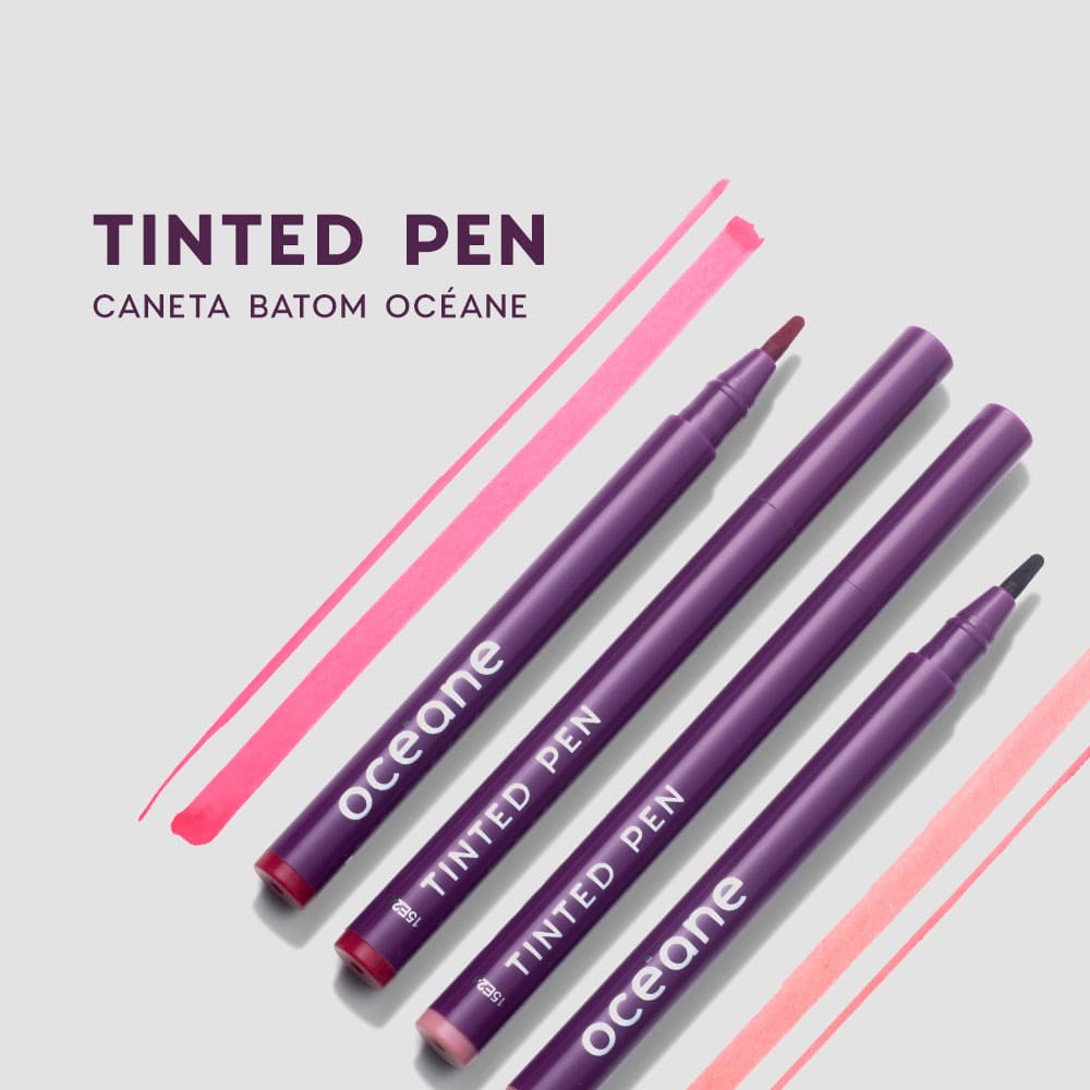 Caneta Batom Nude  Tinted Pen Nude My Lips Océane Purple 1,2ml