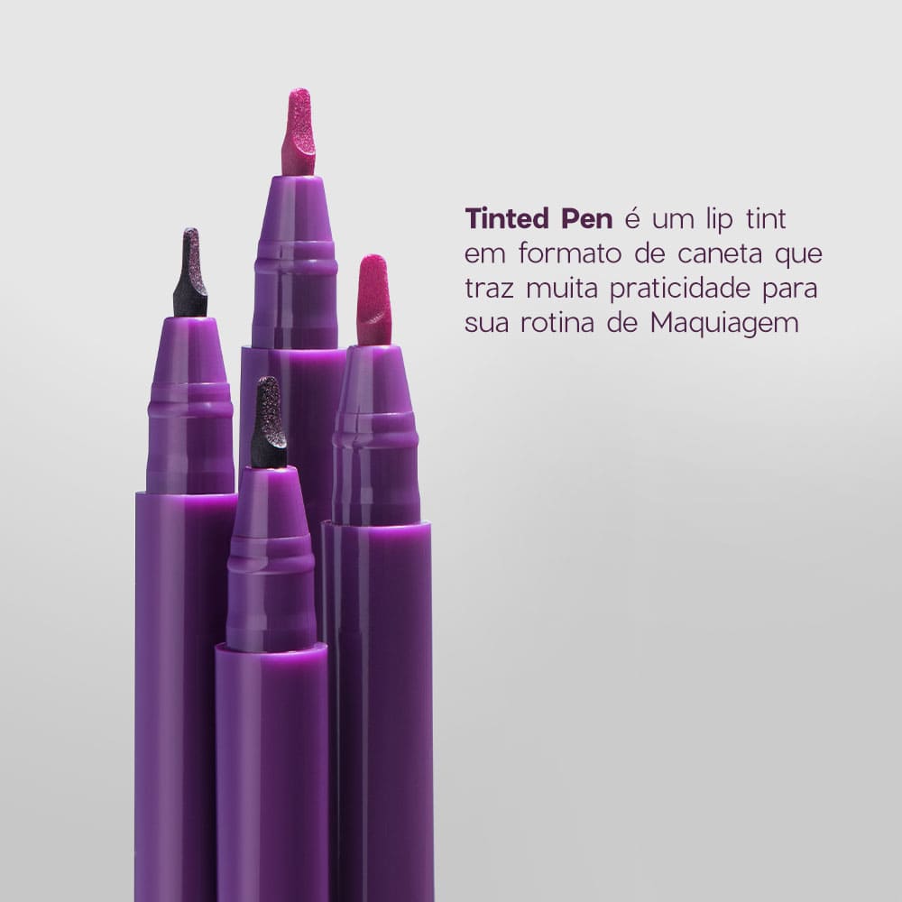 Caneta Batom Nude  Tinted Pen Nude My Lips Océane Purple 1,2ml