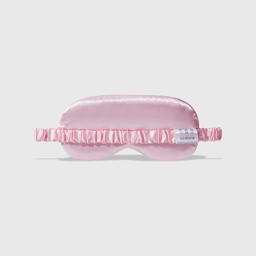 Máscara de Olhos para Dormir Rosa  Sleep Mask