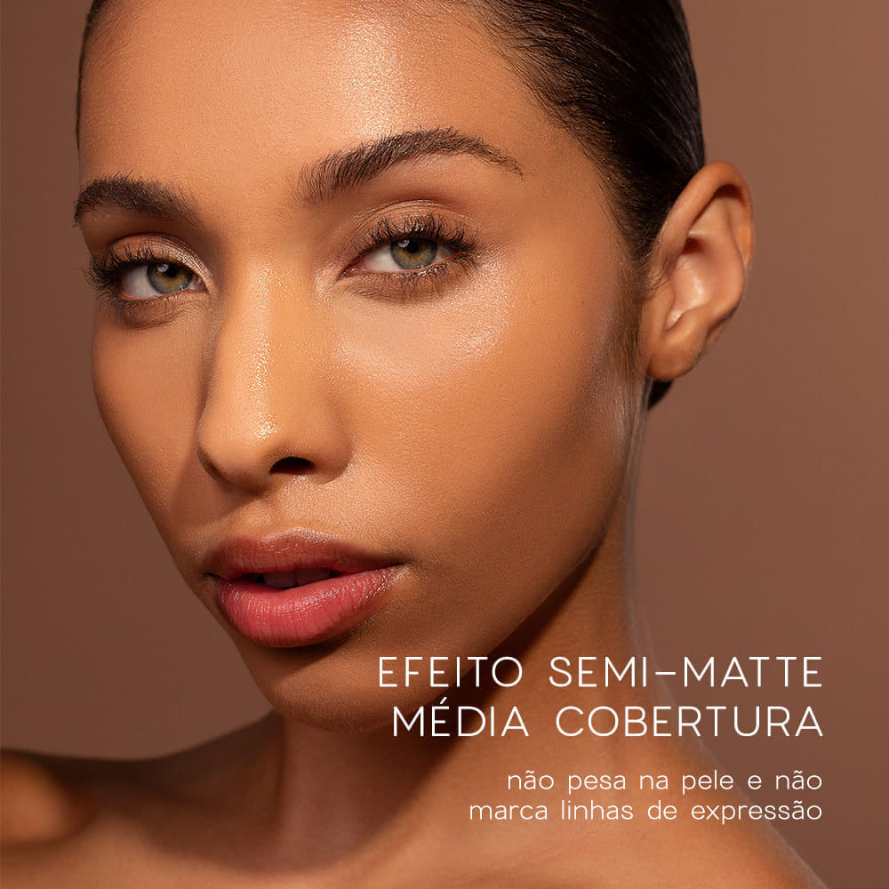 Base em Bastão Média SemiMatte Foundation Stick Océane Edition 8g Cor Beige