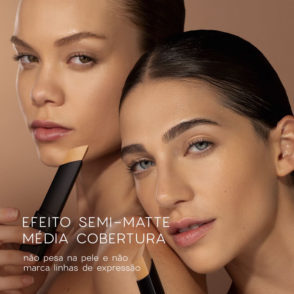Base em Bastão Média SemiMatte Foundation Stick Océane Edition 8g Cor Desert