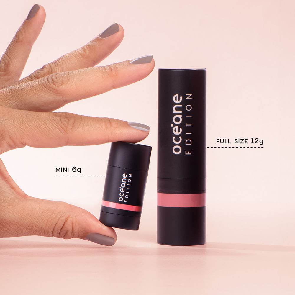Mini Blush em Bastão Blush Stick Pink Océane Edition 6g Cor Rosa