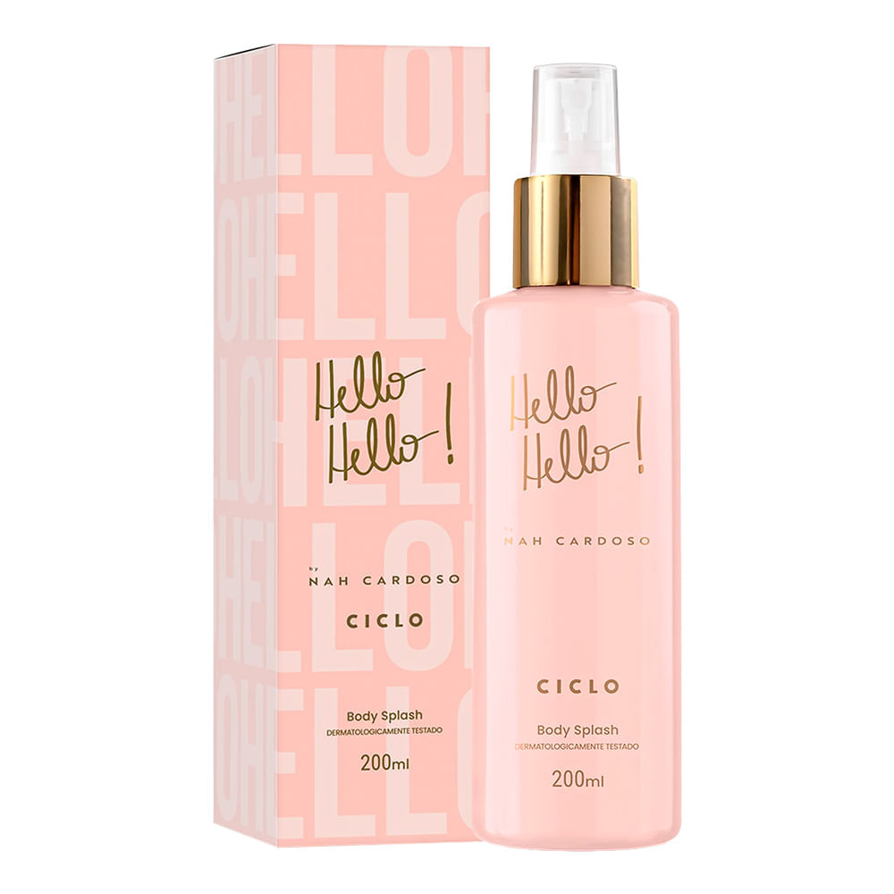 Body Splash Ciclo Hello Hello! by Nah Cardoso 200ml