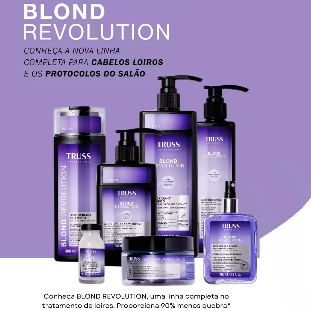 Finalizador Impermeável Truss Blond Revolution Impassable Blond 100ml
