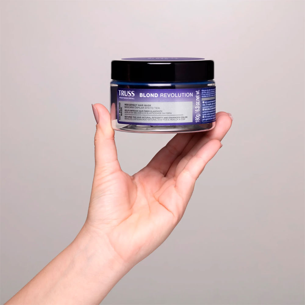 Máscara Capilar Truss Blond Revolution Net Blond Hair 180g