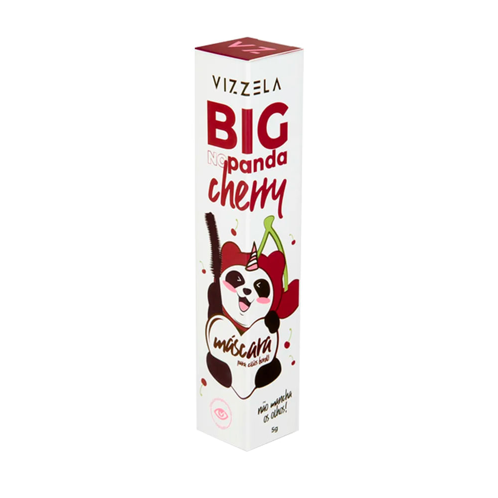 Máscara para Cílios Vizzela Big No Panda Cherry 5g