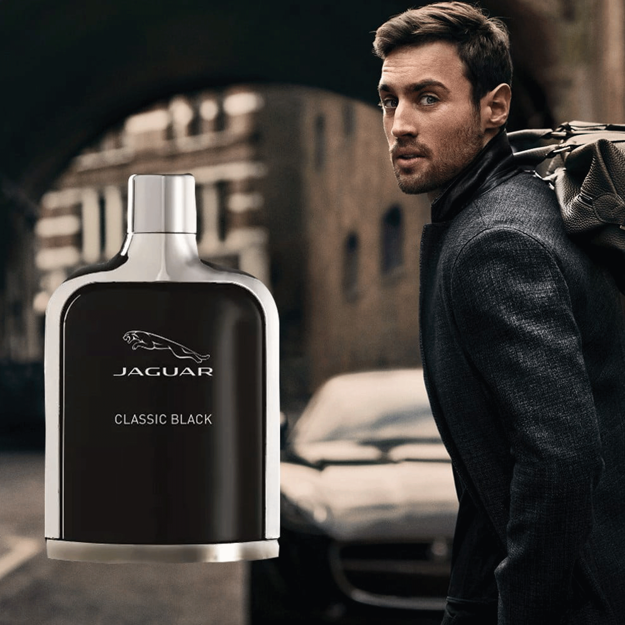 Perfume Masculino Classic Black Jaguar Eau de Toilette 100ml