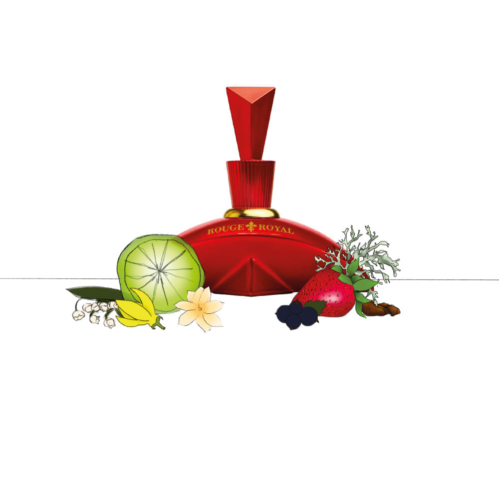 Kit Marina de Bourbon Rouge Royal Edp Perfume Feminino 100ml + Loção Corporal 100ml + Necessaire