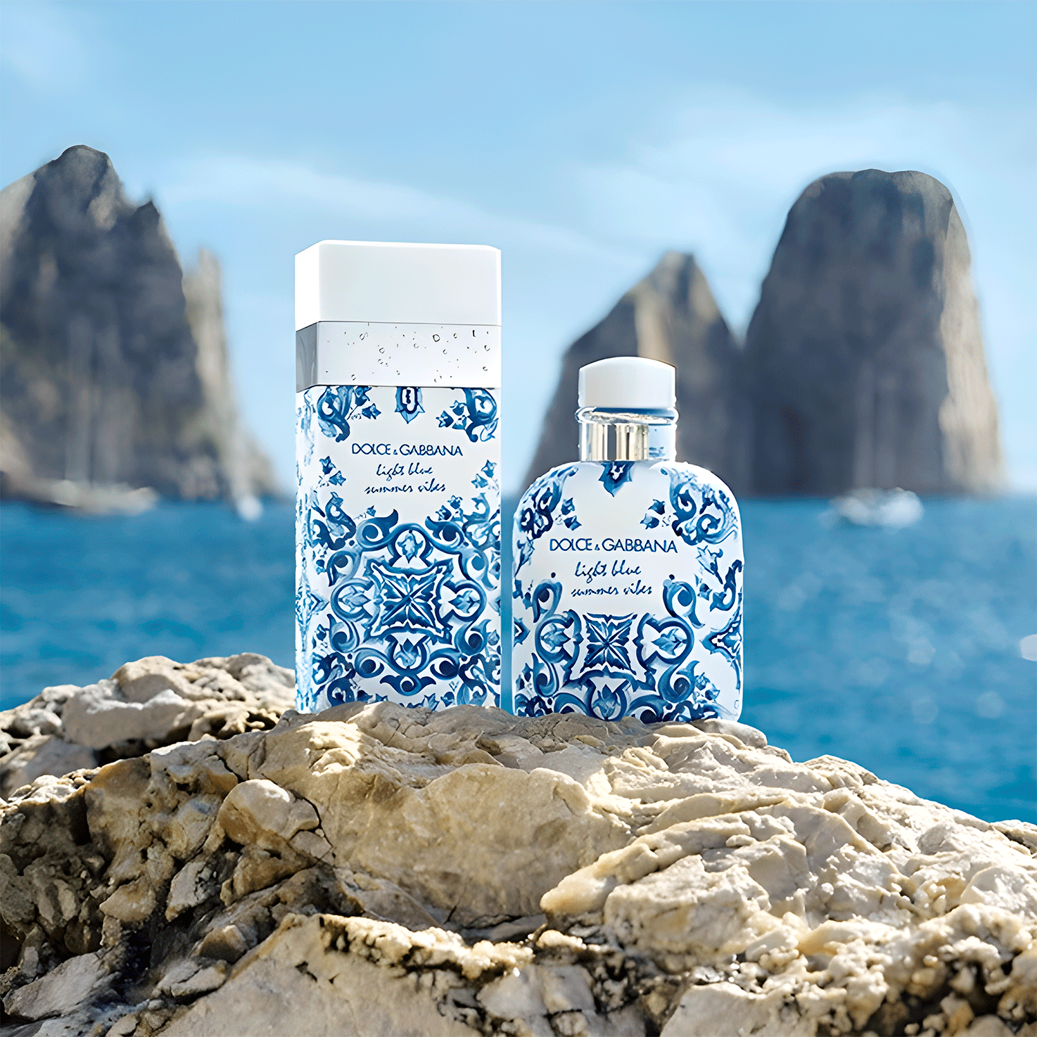 Perfume Masculino Dolce & Gabbana Light Blue Summer Vibes Eau de Toilette 125ml