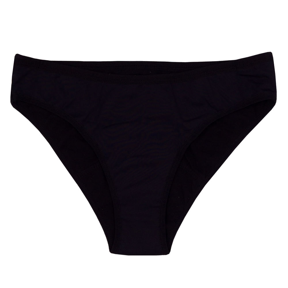 Calcinha Absorvente Bela Gil Korui   Preta