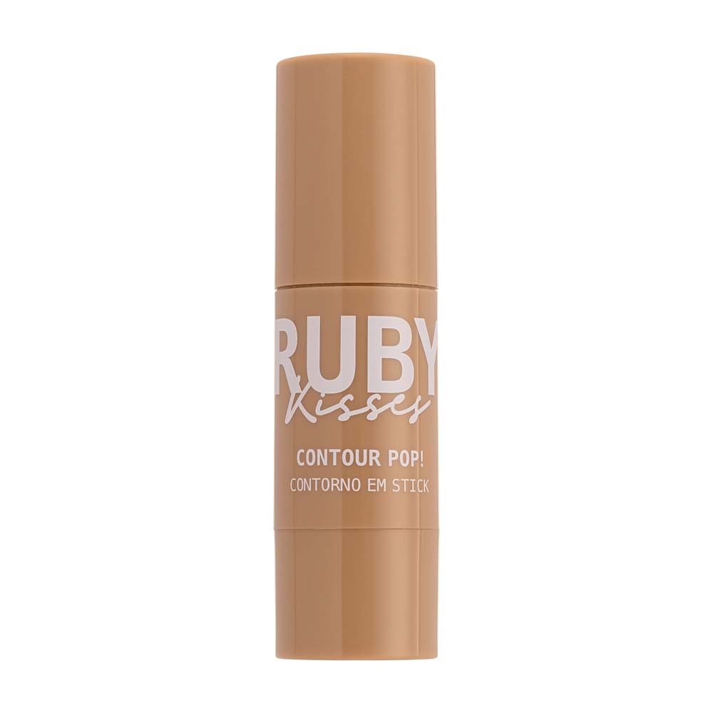 Contorno Facial em Stick Ruby Kisses Contour Pop Cor Frappé
