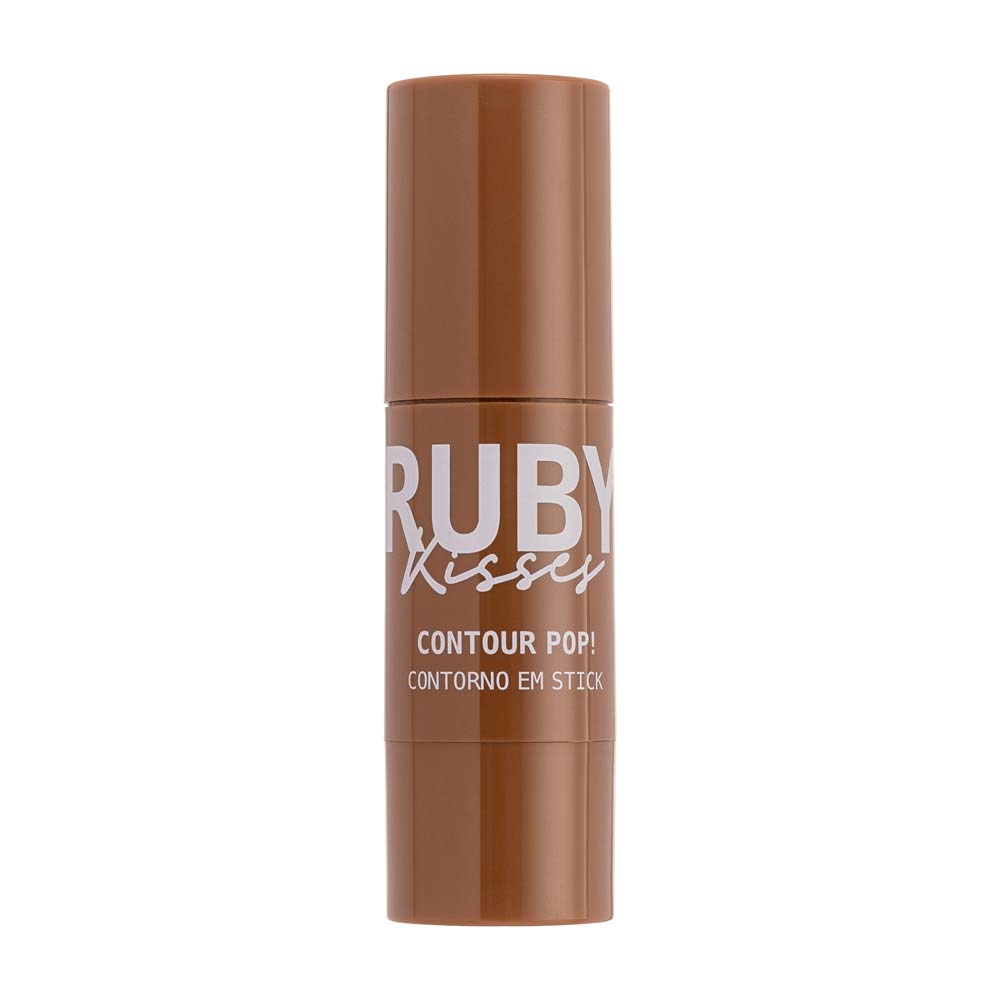 Contorno Facial em Stick Ruby Kisses Contour Pop Cor Mocha