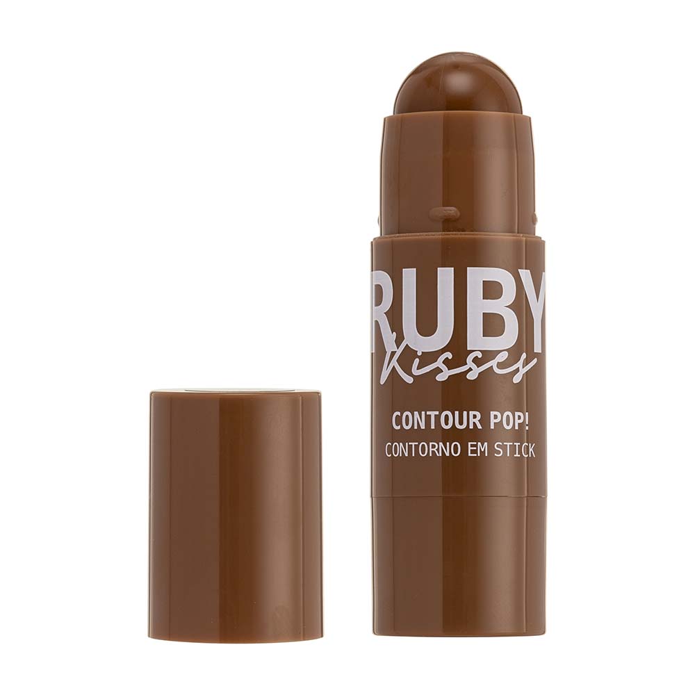 Contorno Facial em Stick Ruby Kisses Contour Pop Cor Mocha