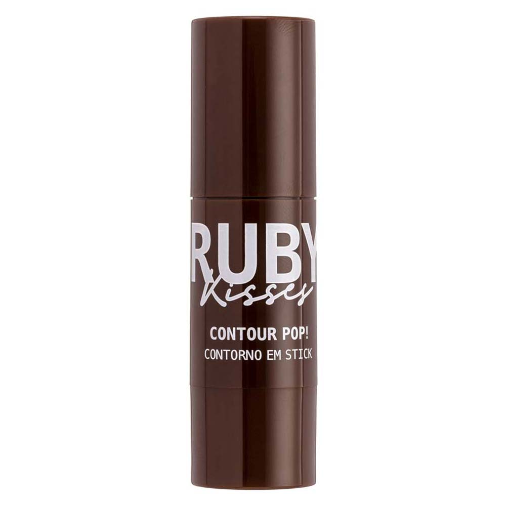 Contorno Facial Em Stick Ruby Kisses Contour Pop Cor Espresso