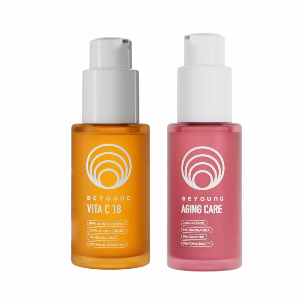 Beyoung Kit   Sérum Vita C 18 + Aging Care Para Todos Os Tipos De Pele