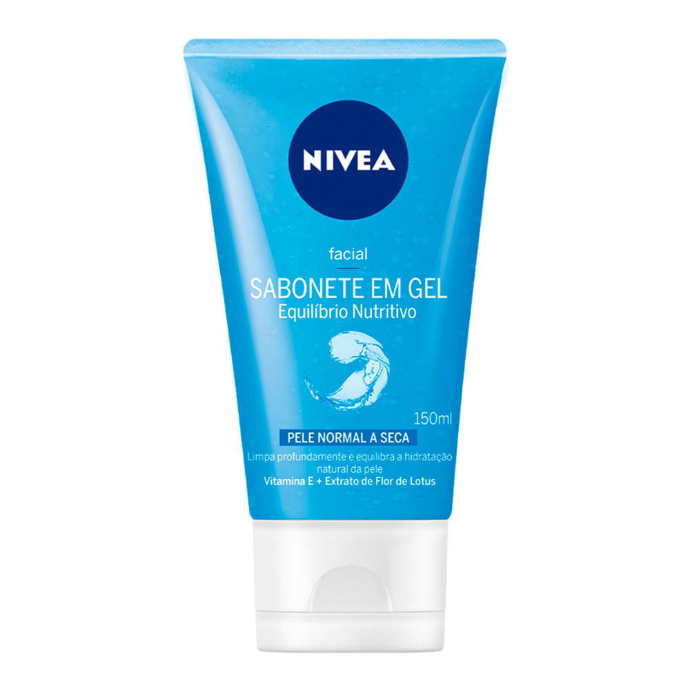 Sabonete Facial Em Gel Nivea Equilíbrio Nutritivo