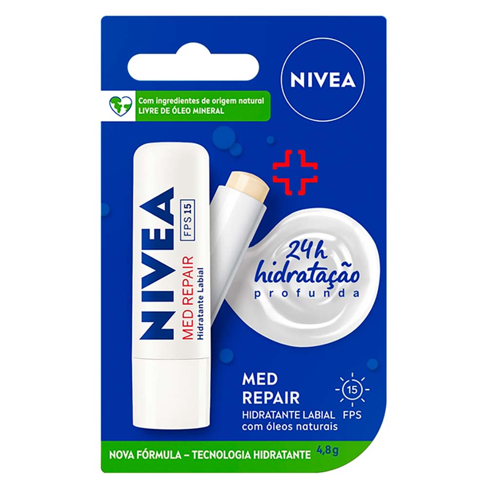 NIVEA Protetor Labial Med Repair FPS15