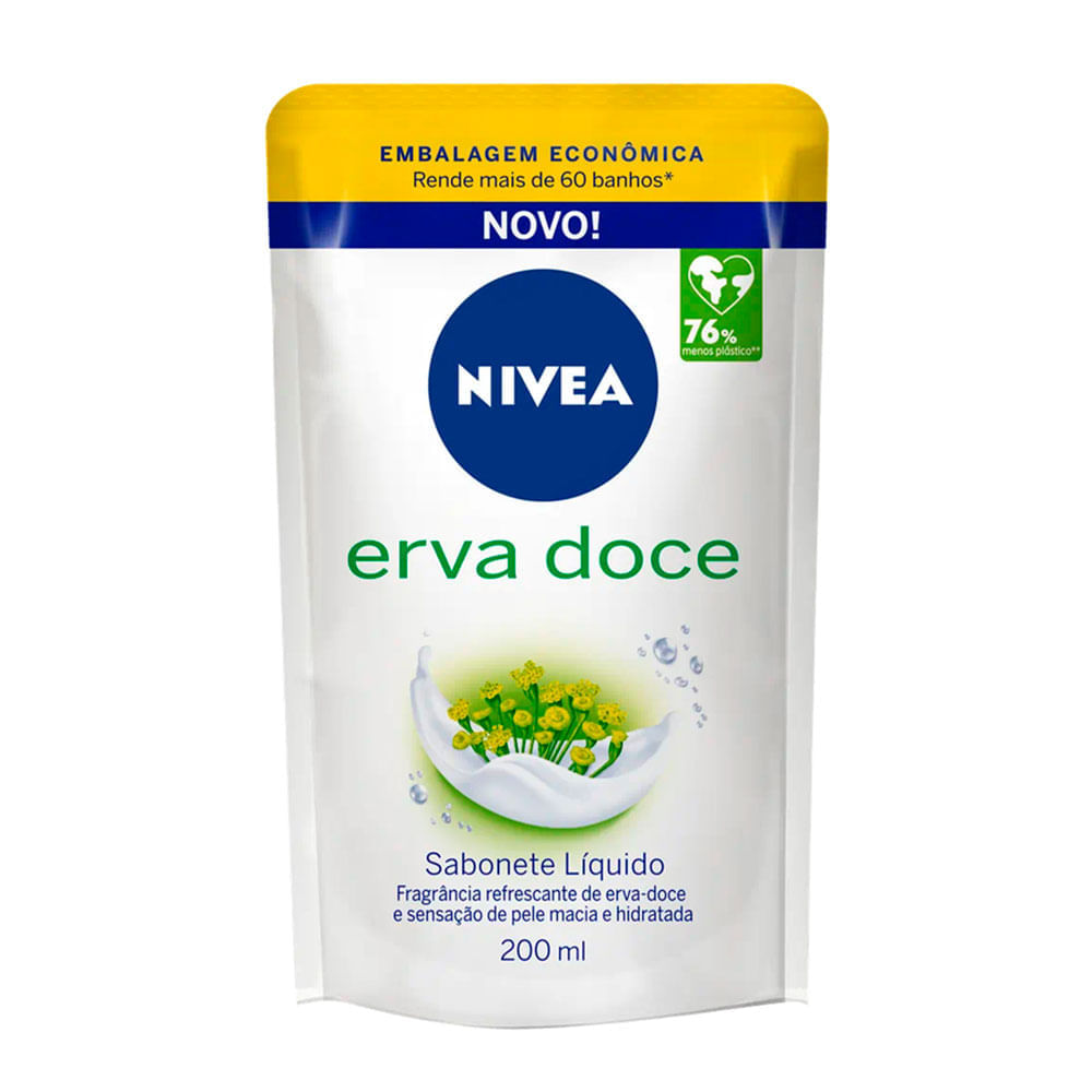 Sabonete Líquido NIVEA Erva Doce Refil