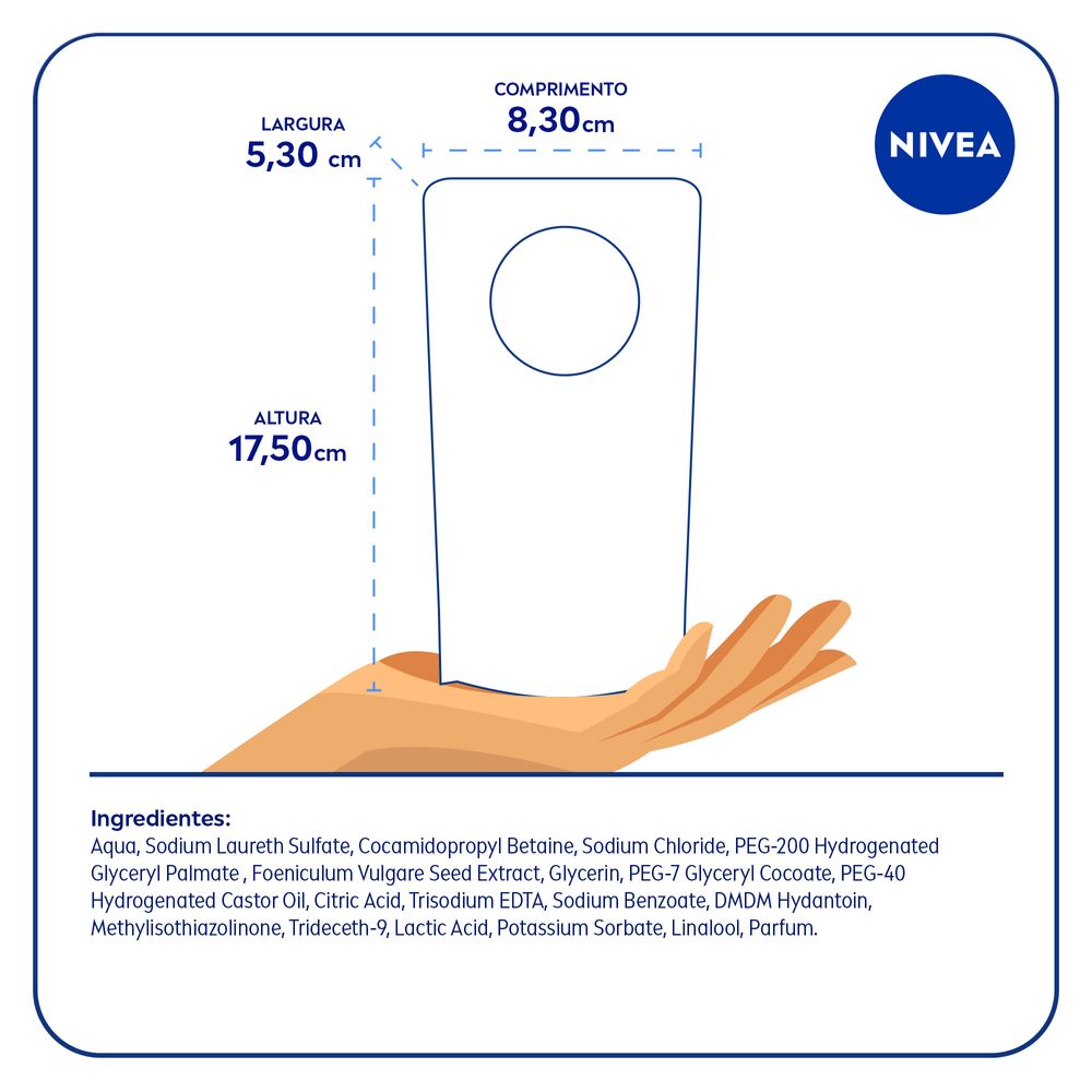 Sabonete Líquido NIVEA Erva Doce Refil
