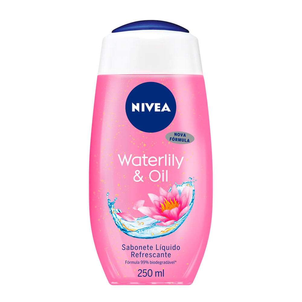 Sabonete Líquido NIVEA   Waterlily & Oil