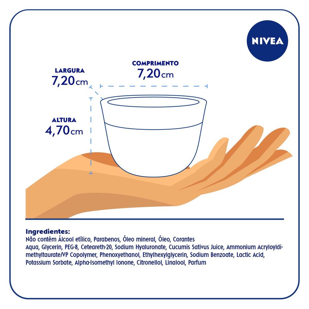 Hidratante Gel Fresh NIVEA Facial