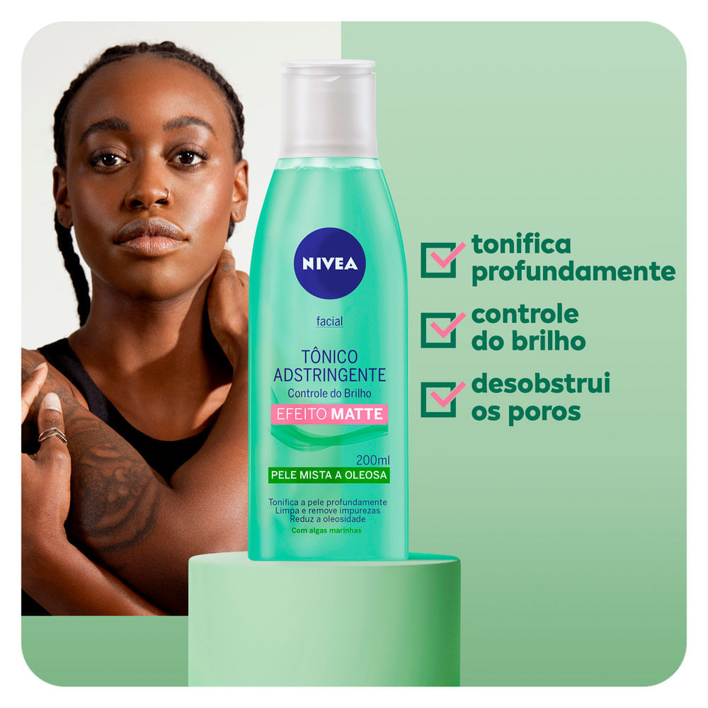 Tônico Adstringente Facial NIVEA Controle do Brilho