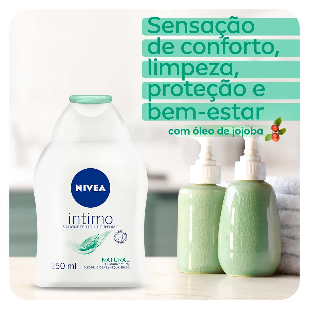 Sabonete Líquido Íntimo NIVEA   Natural