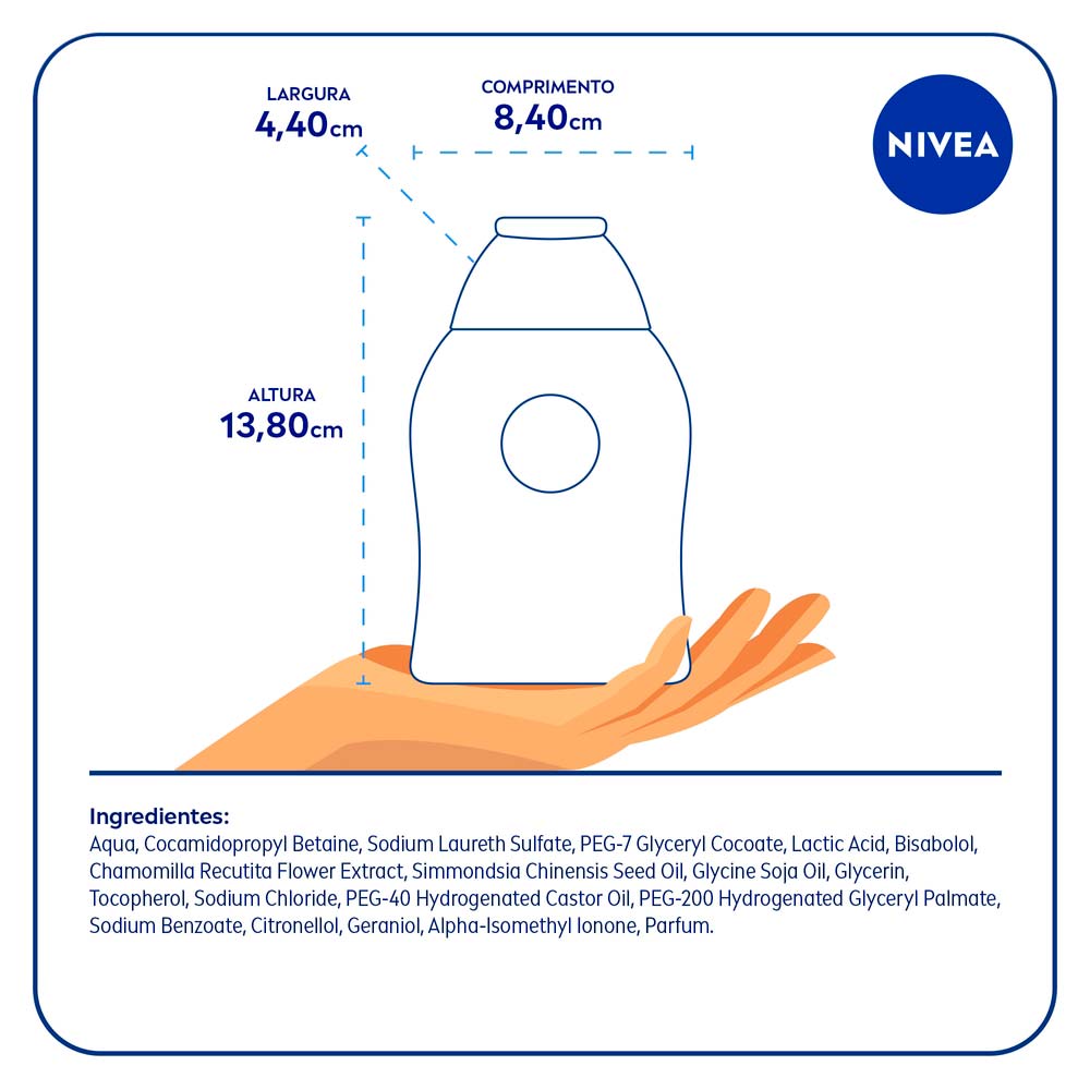 Sabonete Líquido Íntimo NIVEA   Natural