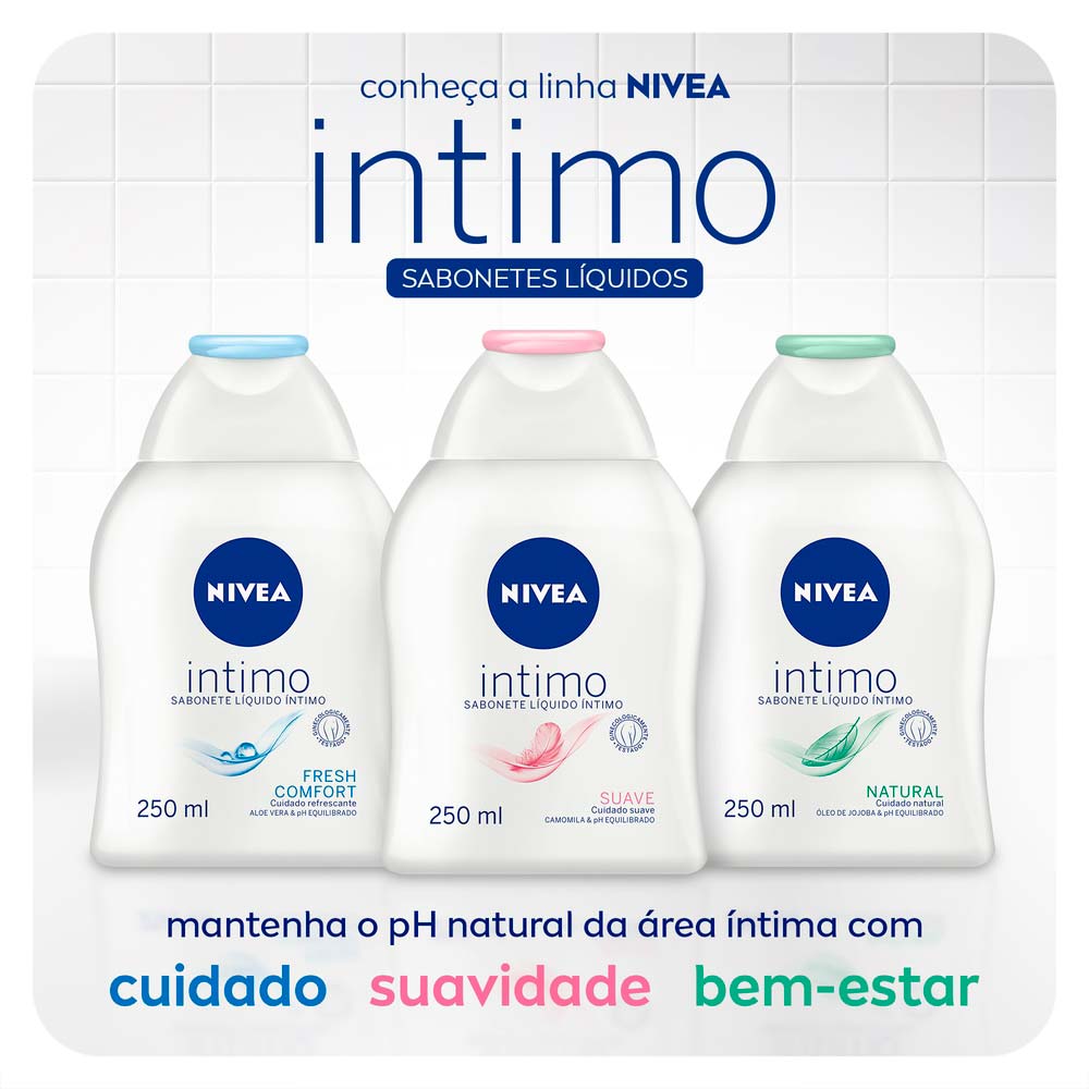 Sabonete Líquido Íntimo NIVEA   Natural