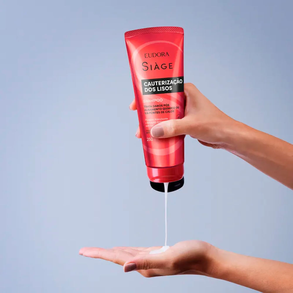 Shampoo Eudora Siàge Cauterização dos Lisos 250 ml