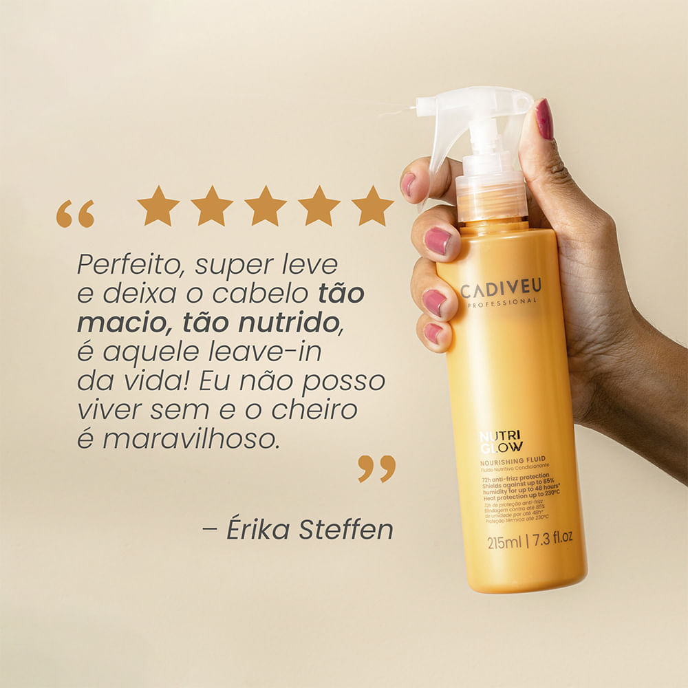 Leave-in Cadiveu Nutri Glow 215 ml