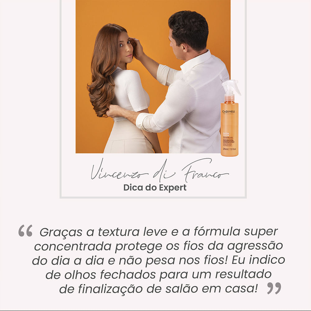 Leave-in Cadiveu Nutri Glow 215 ml