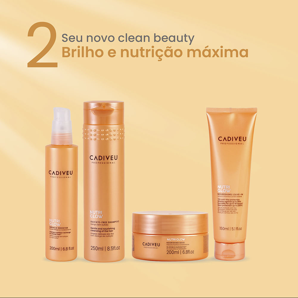 Leave-in Cadiveu Nutri Glow 215 ml