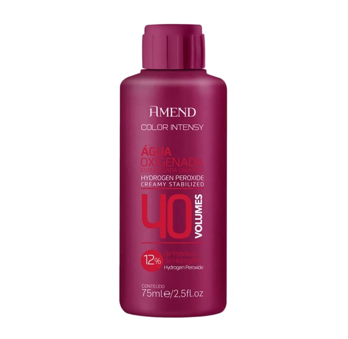 Água Oxigenada Color Intensy 40 Volumes Amend 75ml