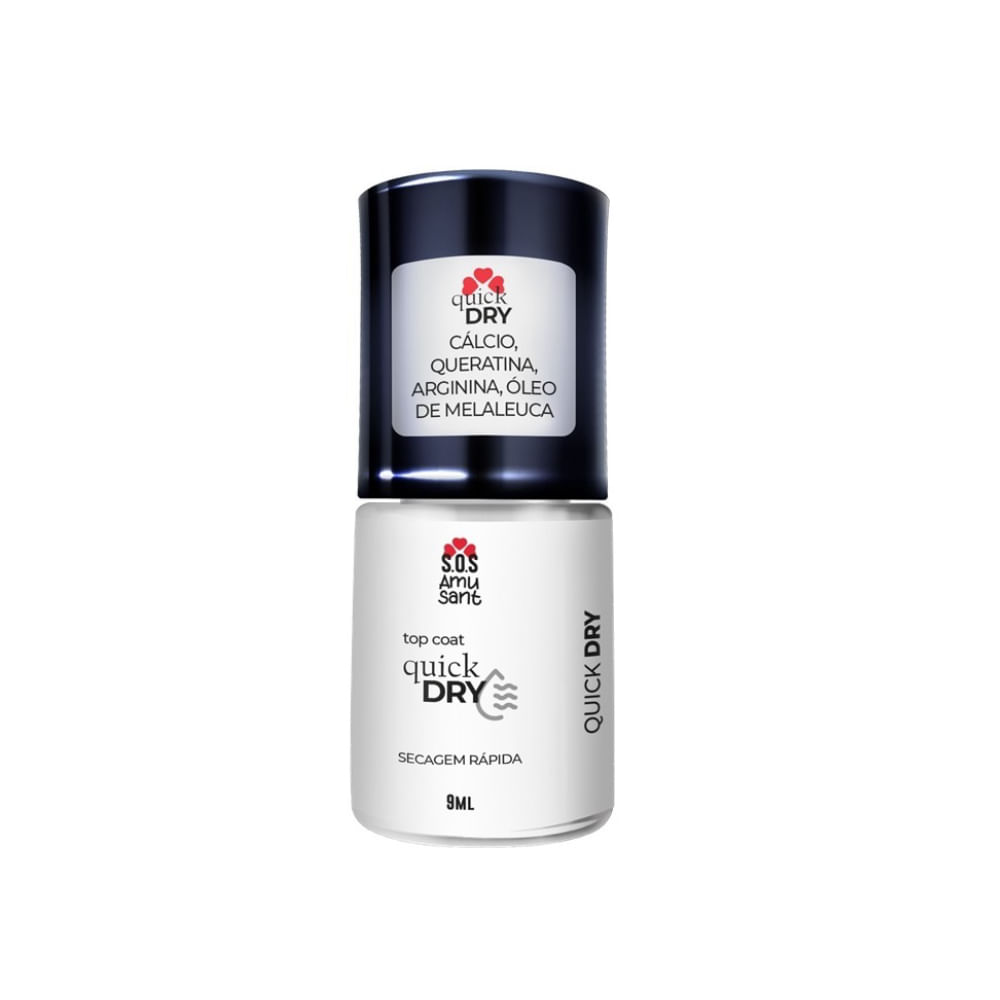 Base Coat Quick Dry Amusant  Vitaminada 9ml
