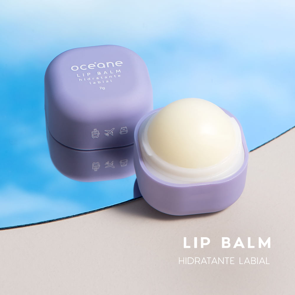 Kit Nécessaire Puffer + Spray Bucal + Hidratante Labial Travel (3 Produtos)