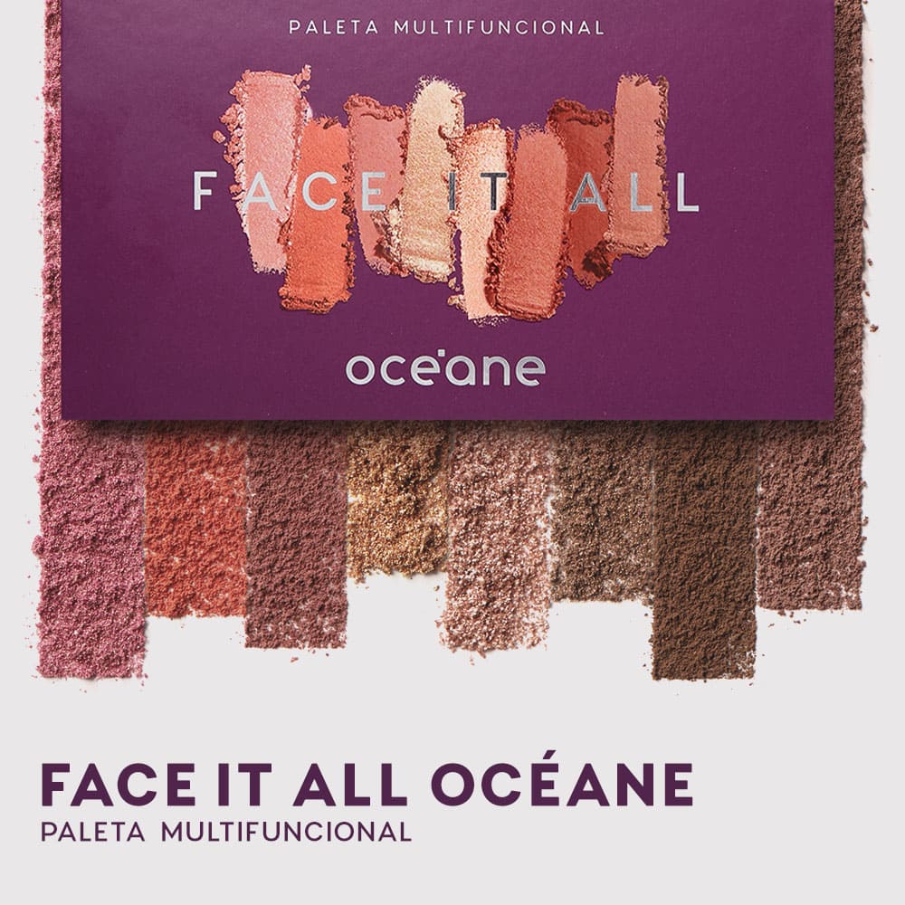 Paleta Multifuncional - Face It All Océane Purple 25,6g