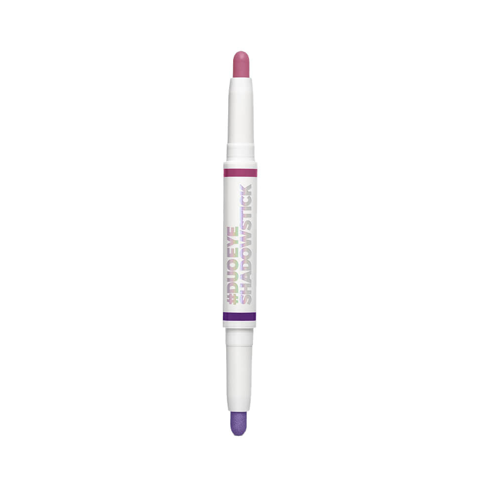 Sombra em Bastão Dupla Rosa e Violeta Larissa Manoela By Océane - Duo Eyeshadow Stick Pink Sky And Mettalic Violet 2,4g