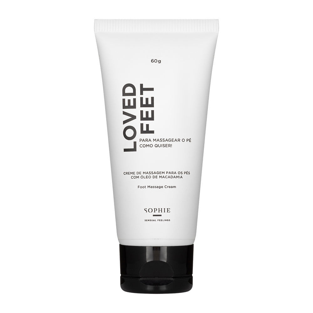 Creme de Massagem para os Pés Sophie Sensual Feelings Loved Feet - Frutal Fresco 60g