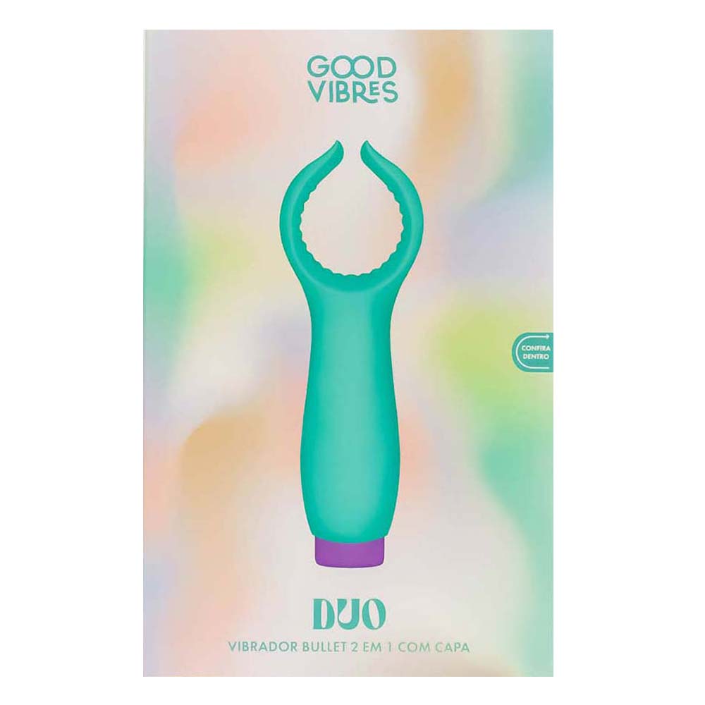 Duo Vibrador Bullet Good Vibres 2 Em 1 1Un