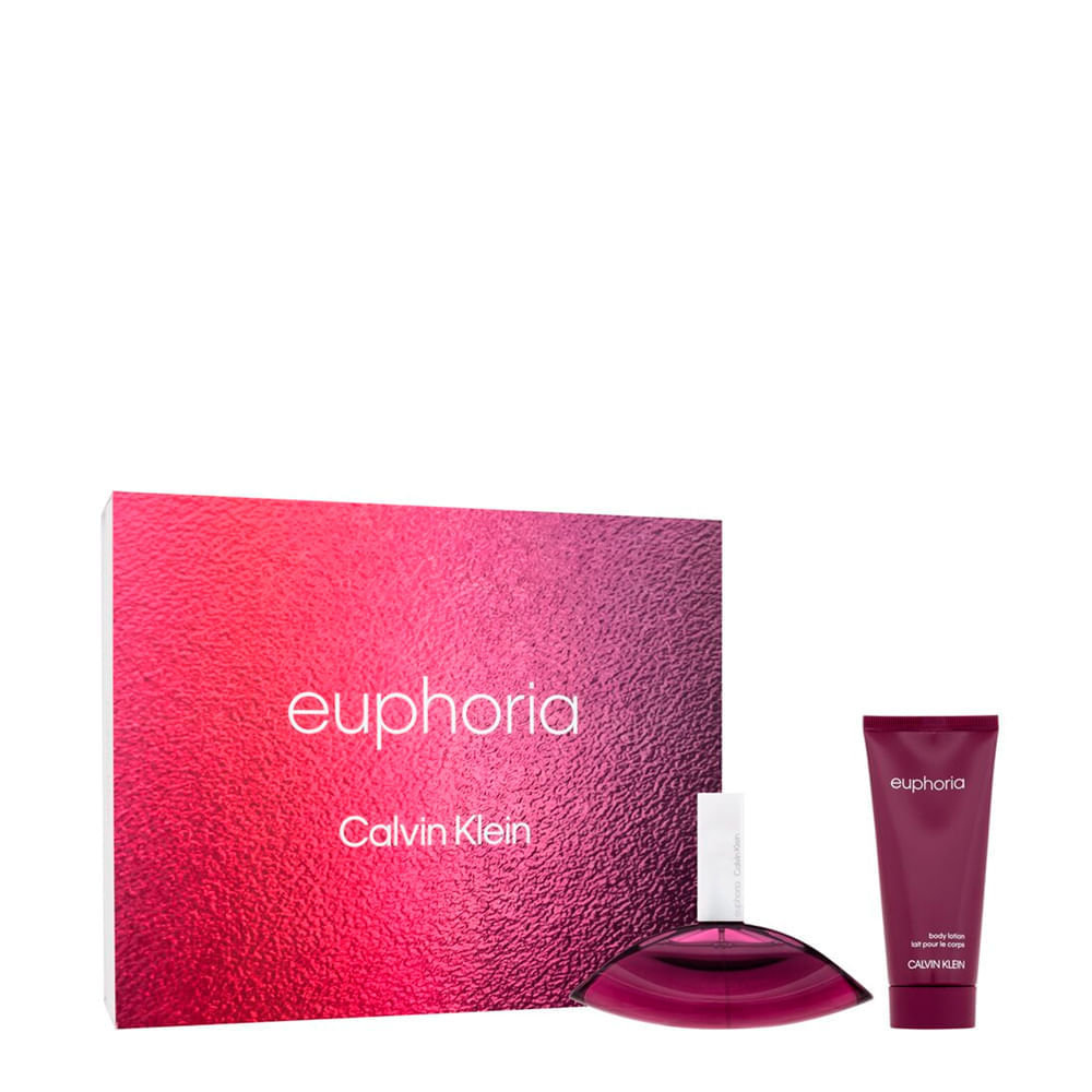Kit Calvin Klein Euphoria Edp Feminino 100ml  + Body Lotion