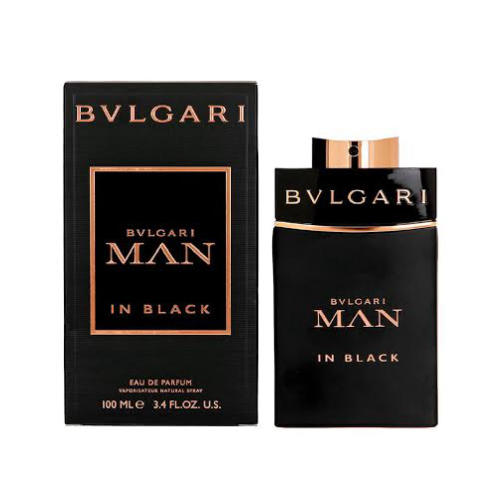 Bvlgari Man In Black Eau De Parfum Masculino 100 Ml