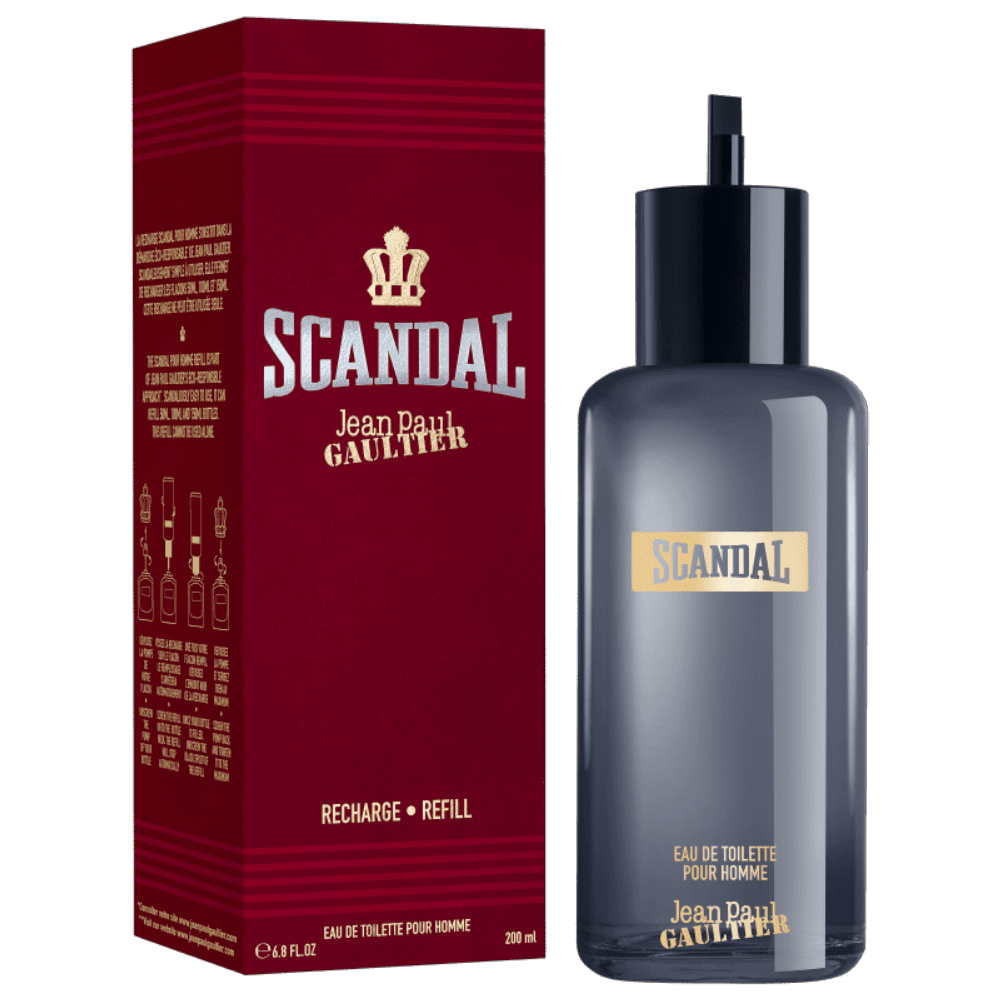 Jean Paul Gaultier Scandal Pour Homme Eau de Toilette Refil  Perfume Masculino 200ml