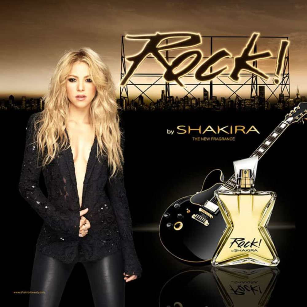 Shakira Rock! Eau de Toilette  Perfume Feminino 50ml
