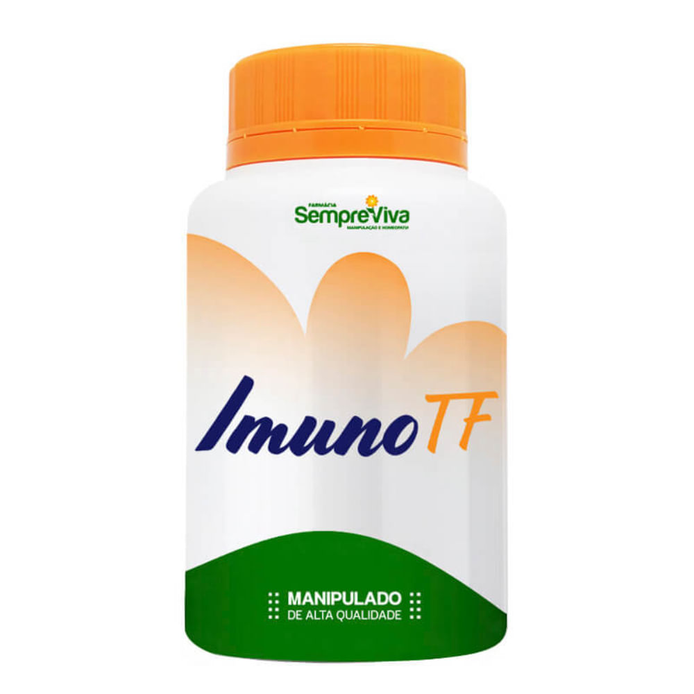 Imuno TF 50mg: Imunidade Aprimorada com Fatores de Transferência | 30 doses
